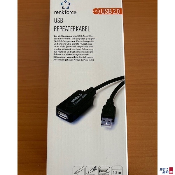 Verpackung USB Repeaterkabel