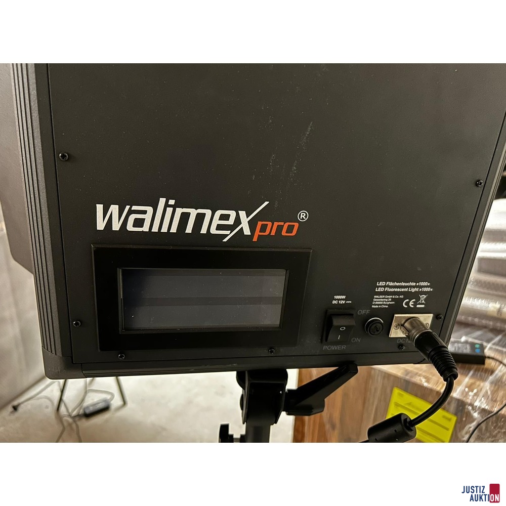 Walimex Pro Dauerlicht - LED Flächenleuchte 1000, 1000W DC 12V