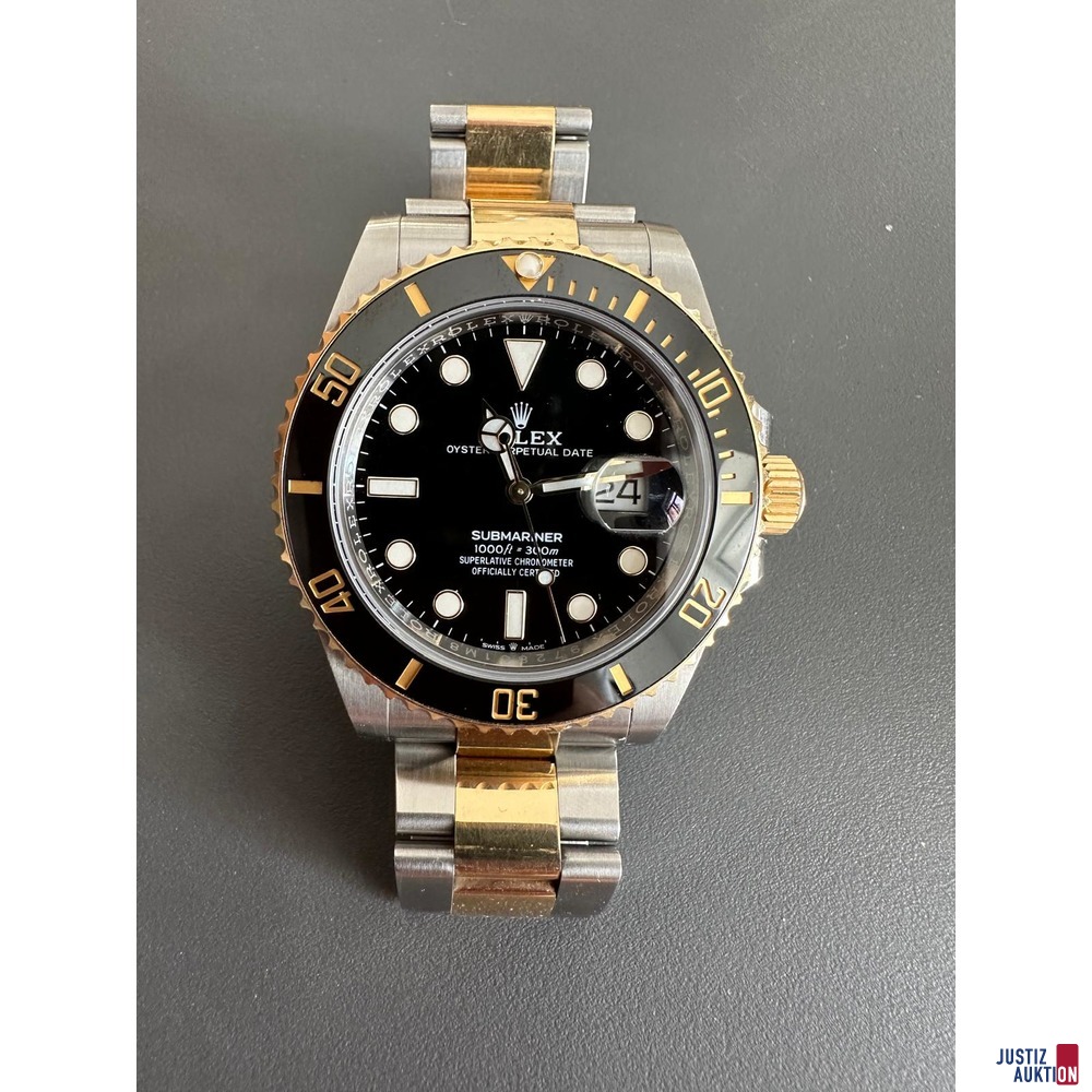 Rolex Submariner Date 126613 LN 188886 Justiz Auktion