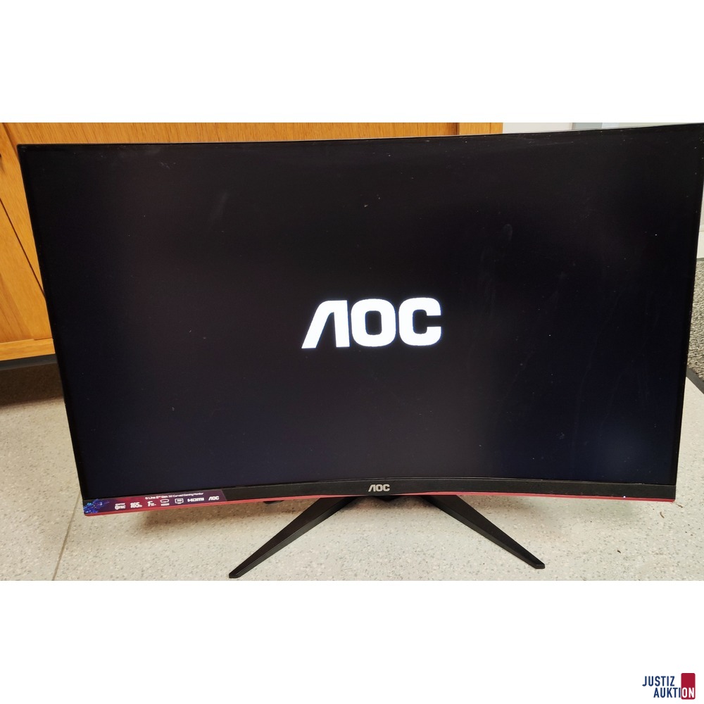 Gaming Monitor AOC, Modell:C32G2AE/BK