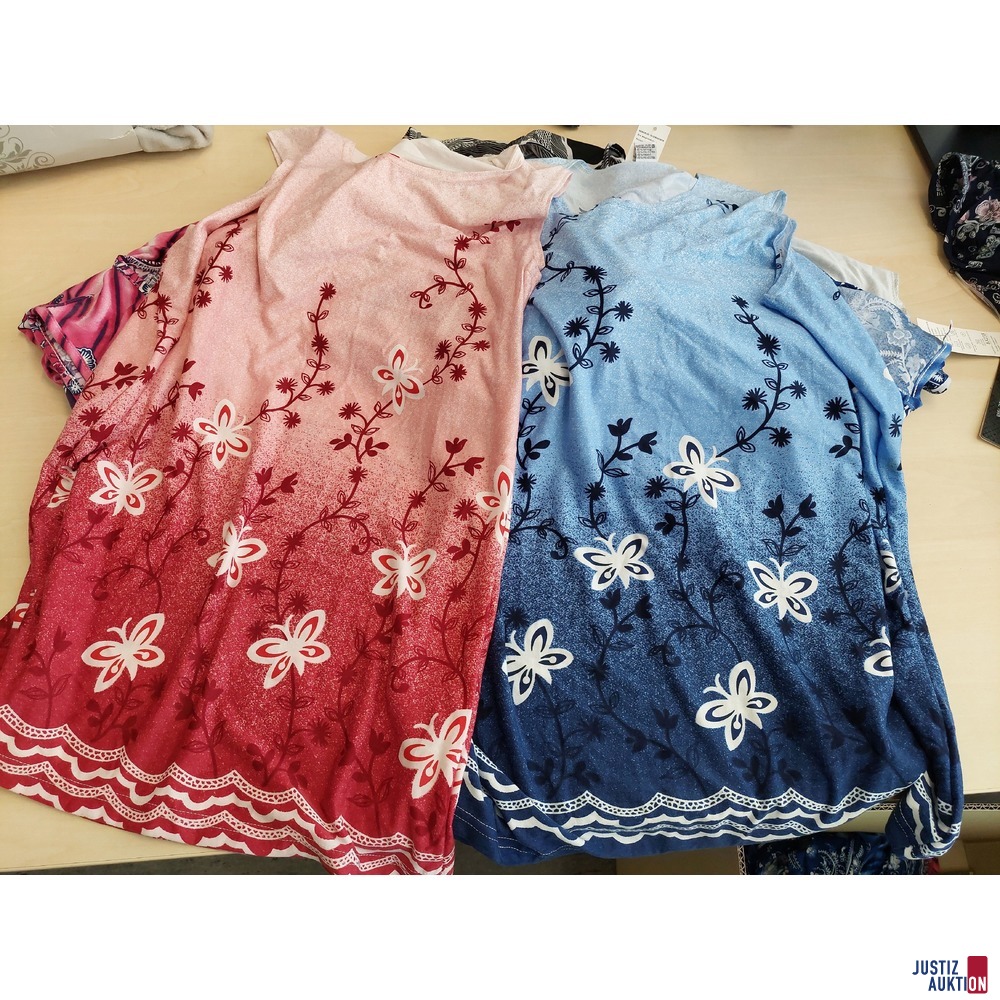 9 x Diverse Top, T-Shirt - Gr. M, L NEU