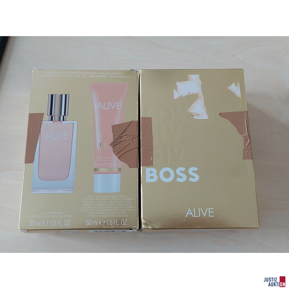 2 Sets der Marke Hugo Boss Boss Alive