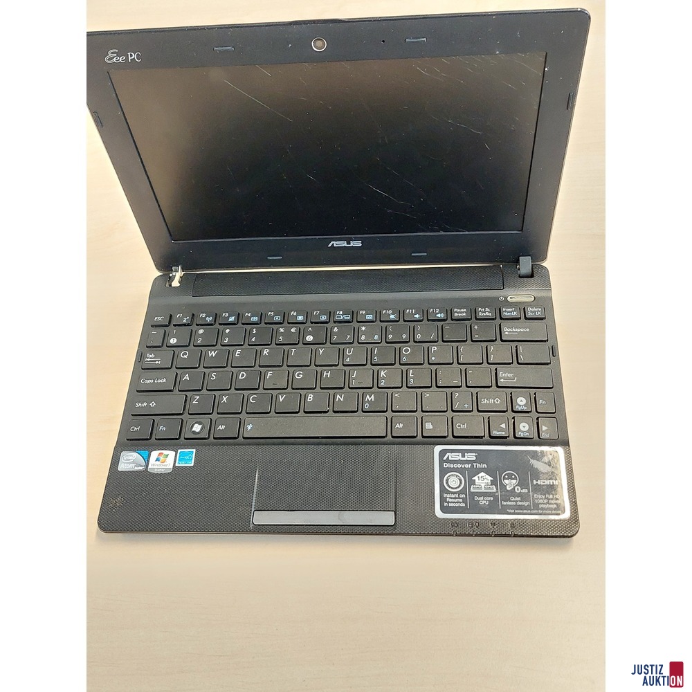 Laptop der Marke Asus Eee PC X101CH