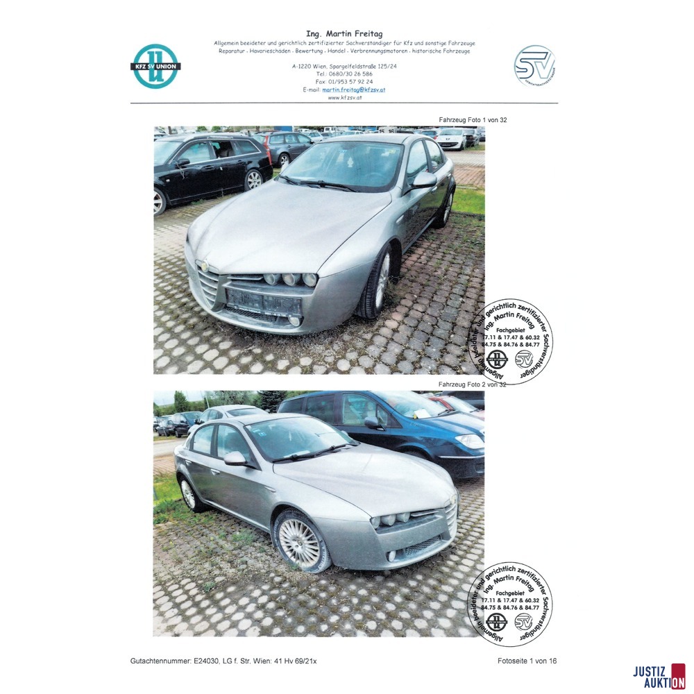 Alfa Romeo 159 1,9 JTDM 16V