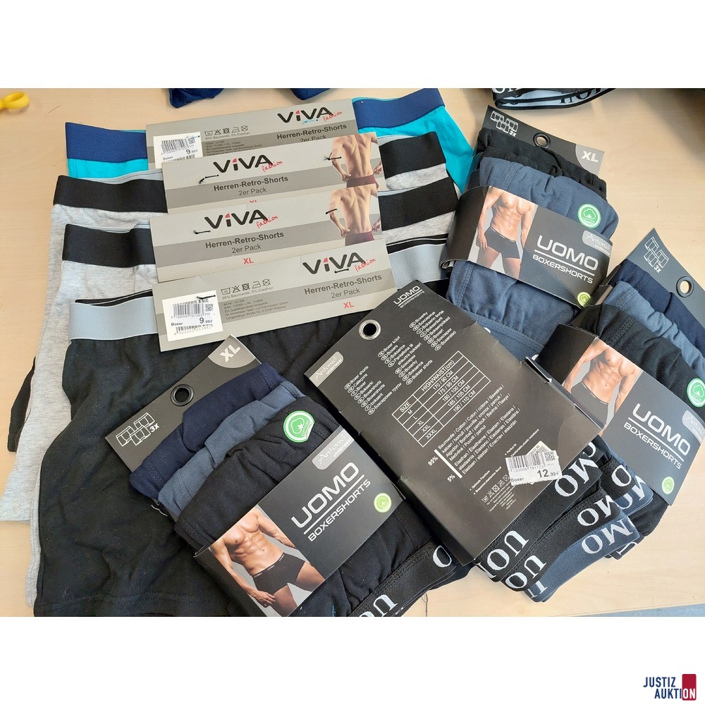 5 x 2er Packungen Herren Retro Shorts der Marke ViVA