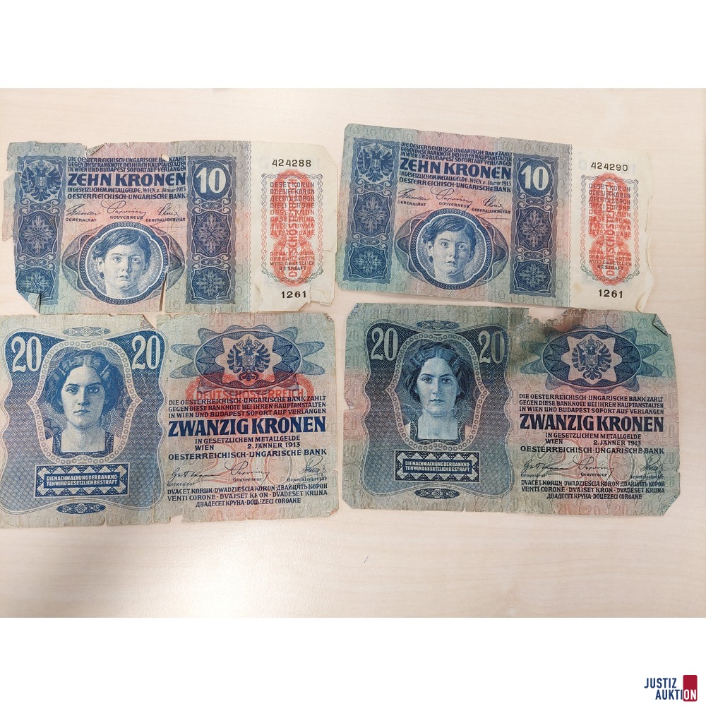 Monarchie Banknoten