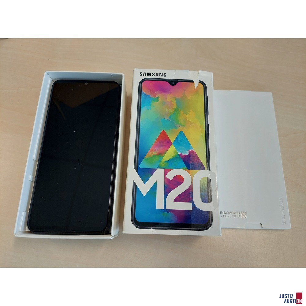 Handy der Marke Samsung M20 Model: SM-M205FN/DS - 64 GB