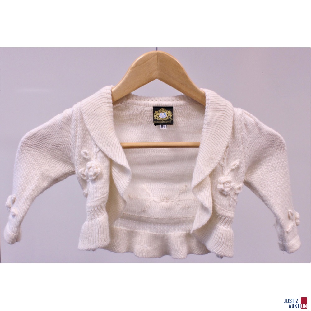 Strickjacke beige