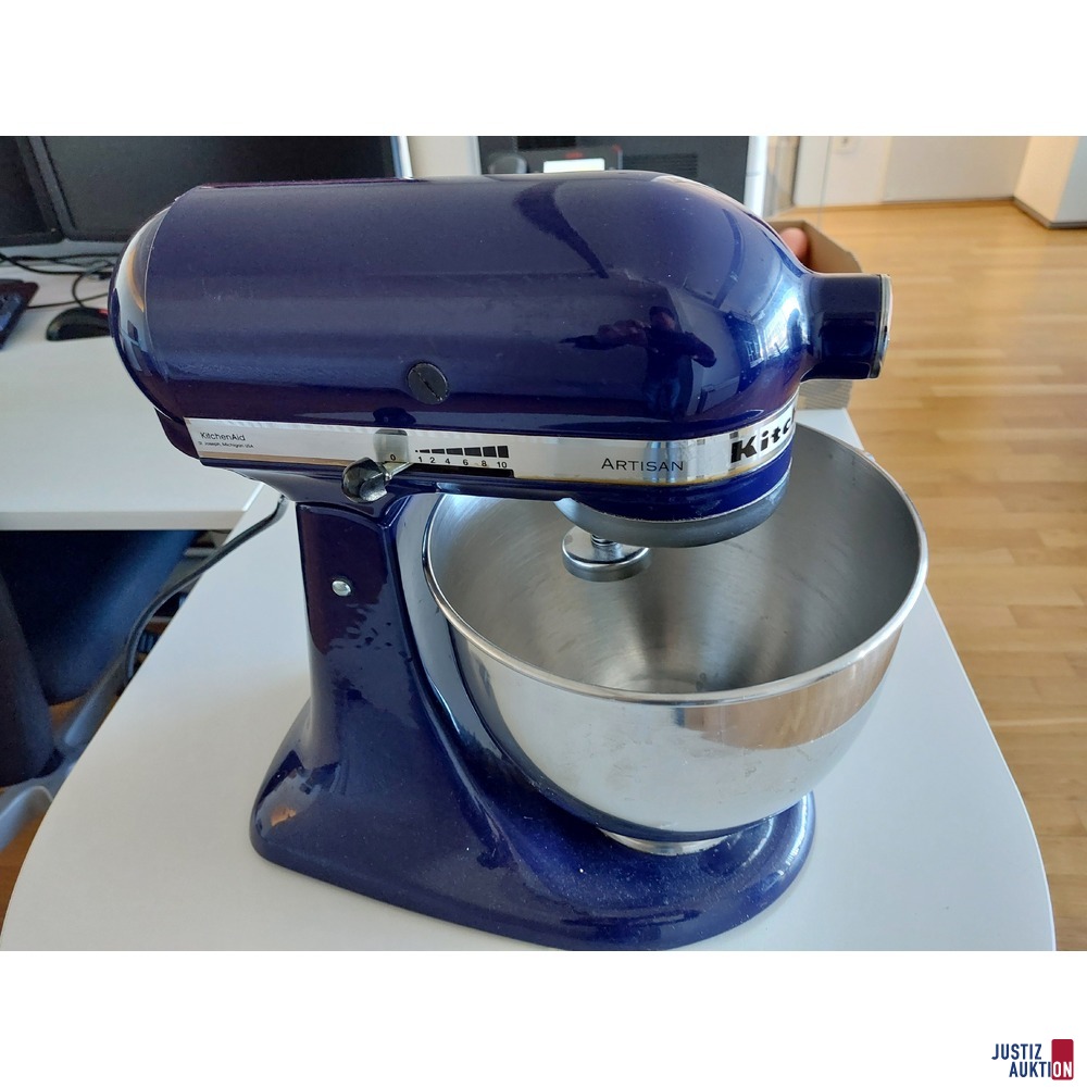 Kitchen Aid - Modell: Artisan blau - ohne Aufsätze