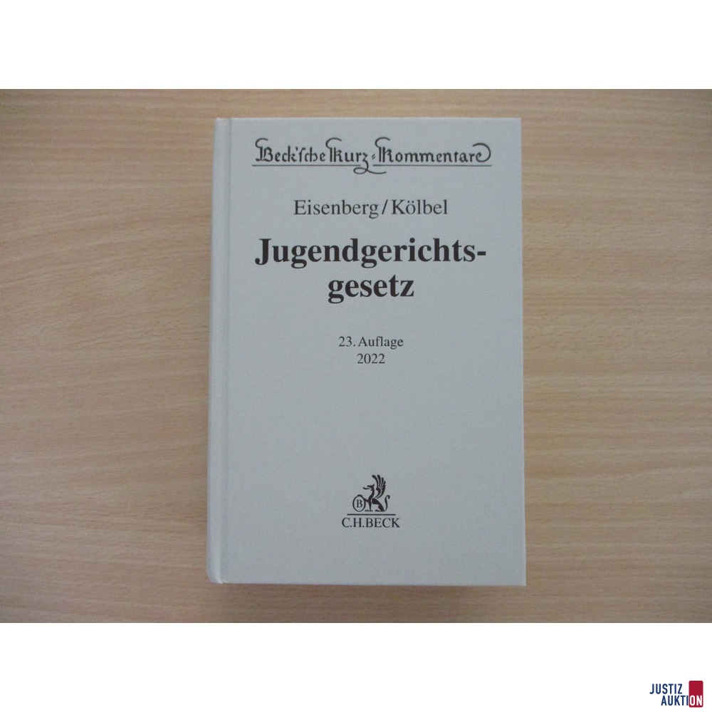 Jugendgerichtsgesetz (JGG) Kommentar Eisenberg/Kölbel