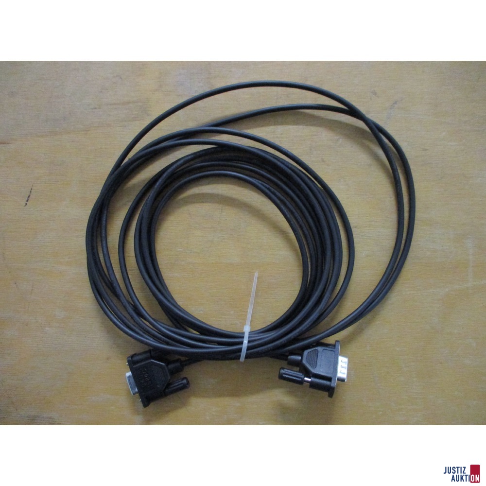 VGA-Kabel schwarz/schwarz 450 cm