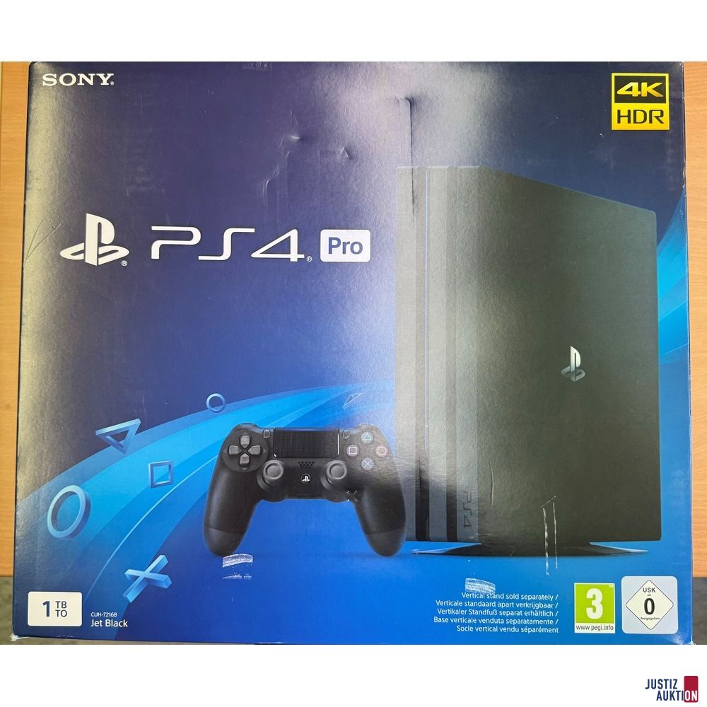 Sony Playstation 4 Pro 1TB (#188772) | Justiz-Auktion