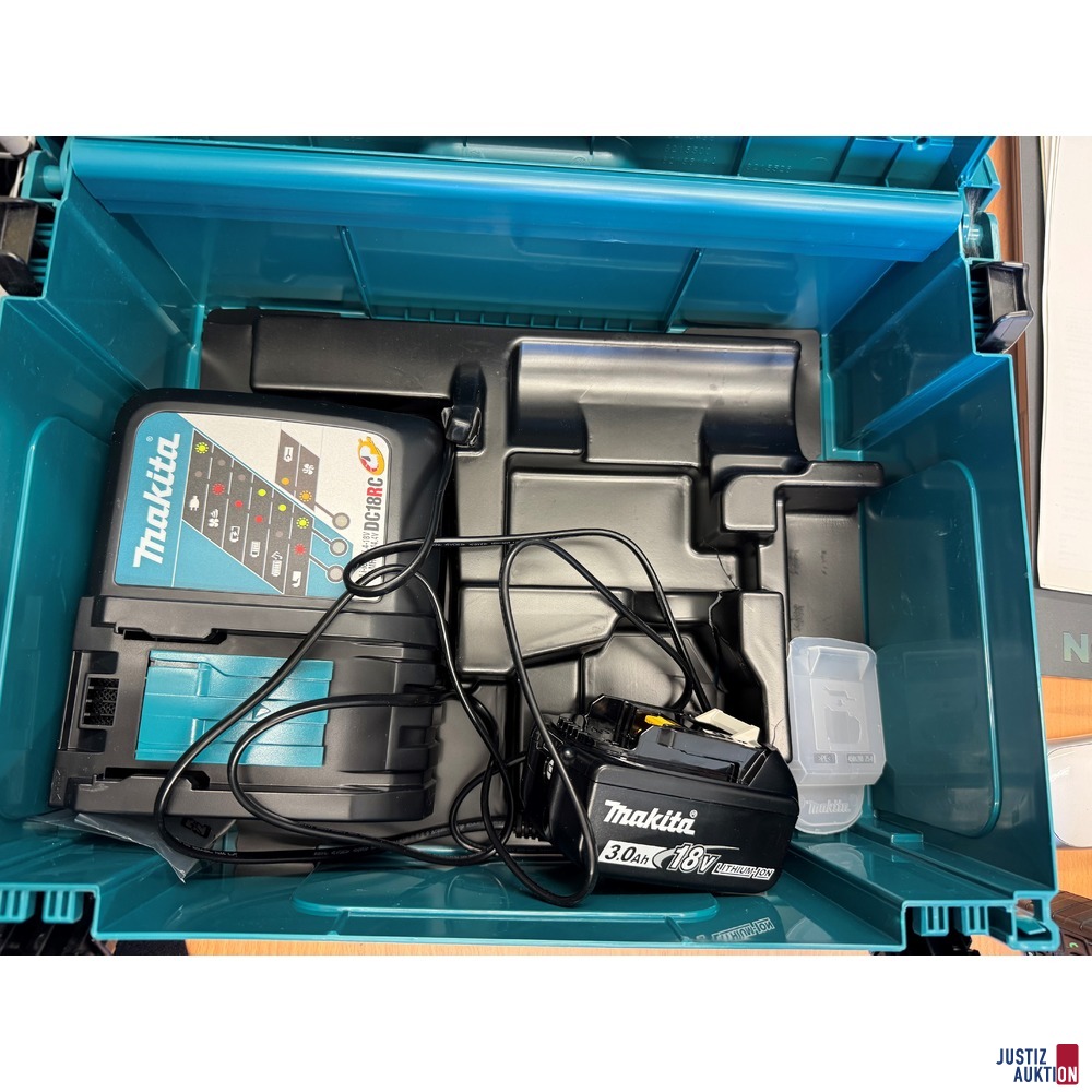 Makita Ladegerät DC18RC+Akku 18V, 3,0Ah