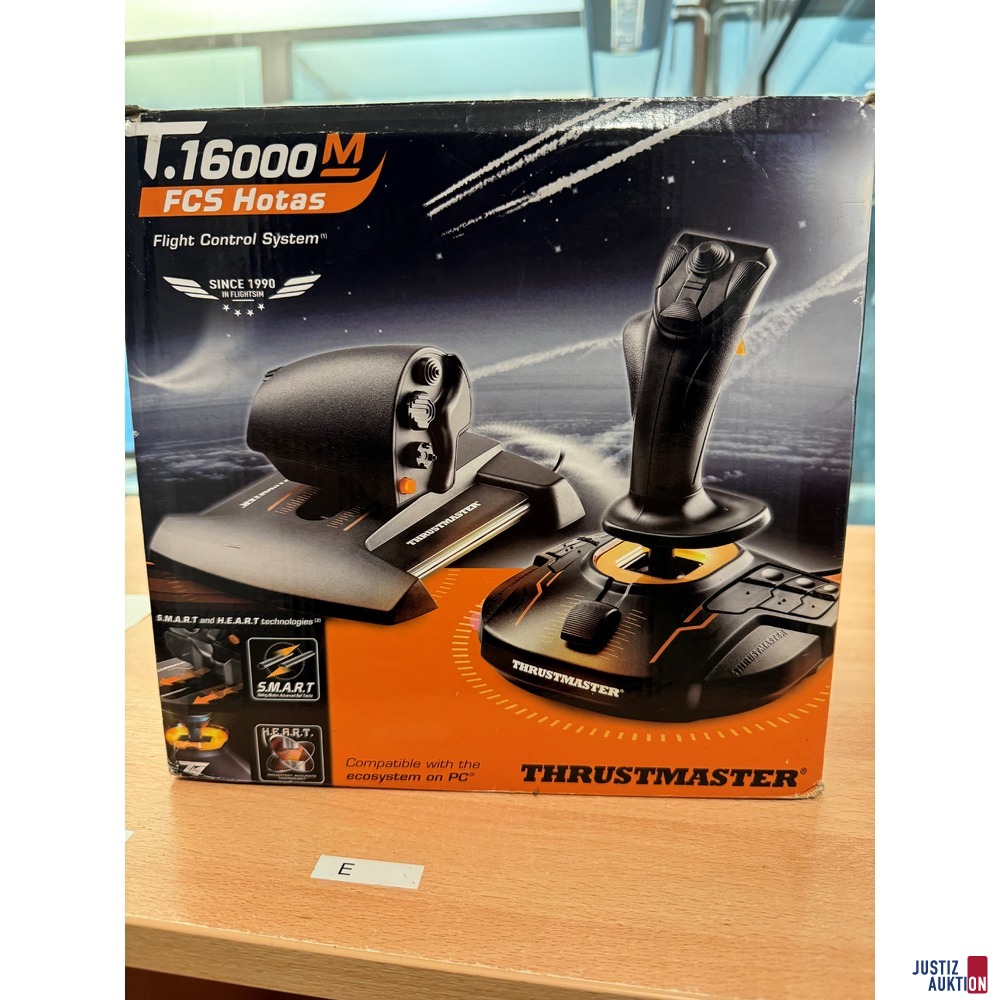 Trustmaster Joystick T16000M mit defekten Kabel