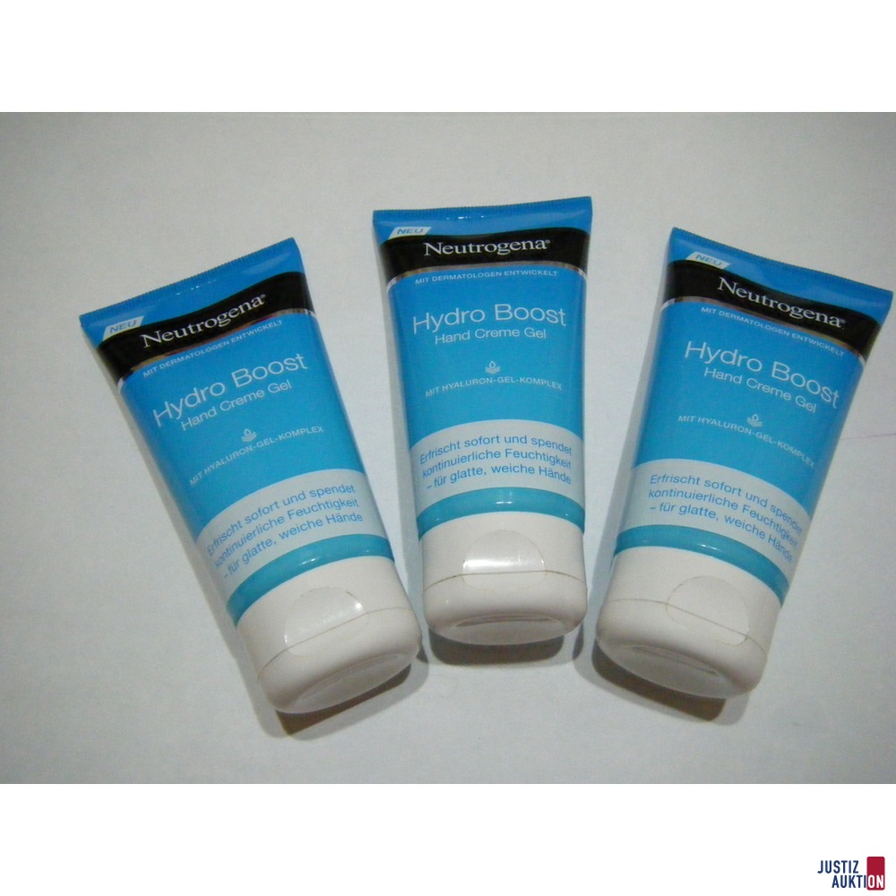 3 x NEUTROGENA Hydro Boost Handcreme Gel