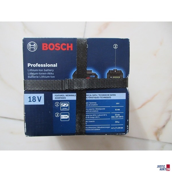 1 Stück Bosch Akku PRO CORE 18 V 8,0 Ah