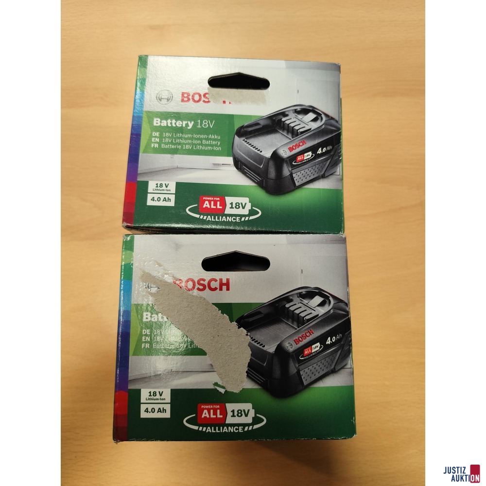 Bosch 18V Lithium-Akku