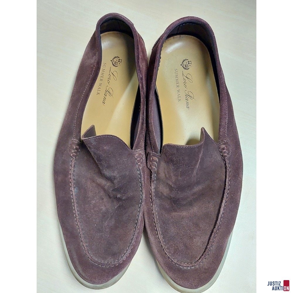 Herrenschuh Moccasins der Marke Loro Piana