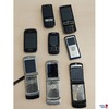 Diverse Handys der Marken Motorola, Samsung, Nokia, Sagem