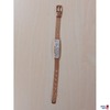 Modeschmuck Damenschildarmband rosegold Farben Schild mit Strasssteinbesatz mit Dornschließverschluß Länge 21,5 cm