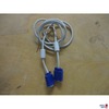 VGA-Kabel weiß/blau 180 cm