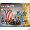 Lego Creator Wikingerschiff mit Midgartschlange, Lego Nr. 31132