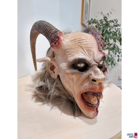 Krampus Maske aus Holz - Schnitzer unbekannt
