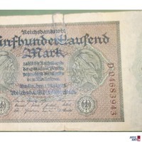 1 Stück Banknote a 500.000 Reichsmark